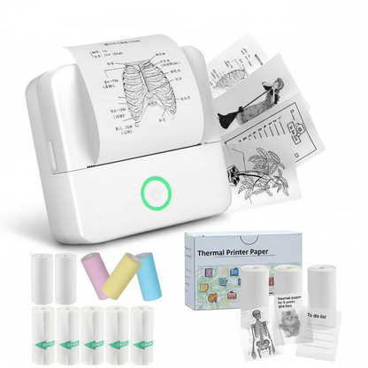 Mini Inkless Sticker Printer