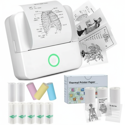 Mini Inkless Sticker Printer