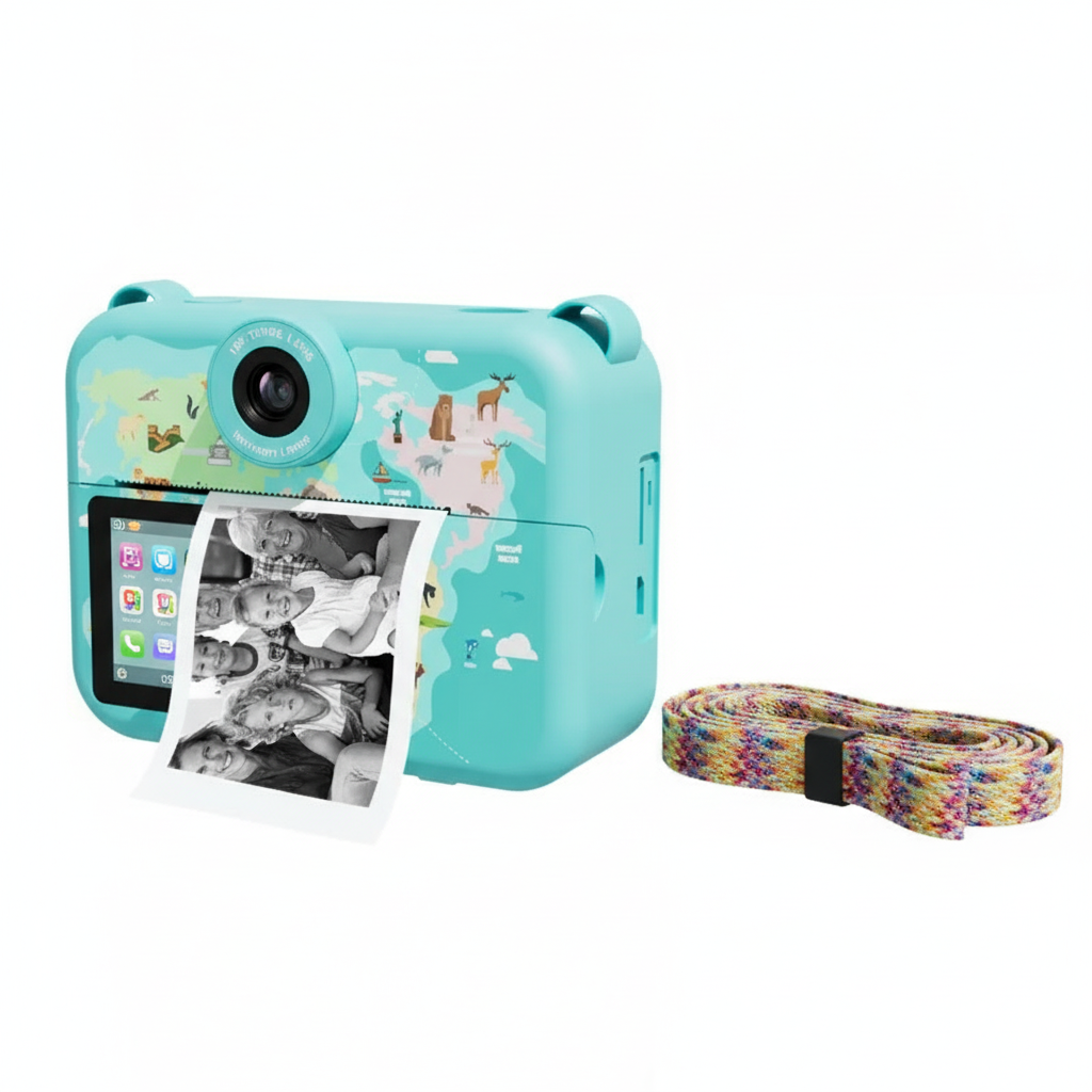 Kids Camera with Instant Printer